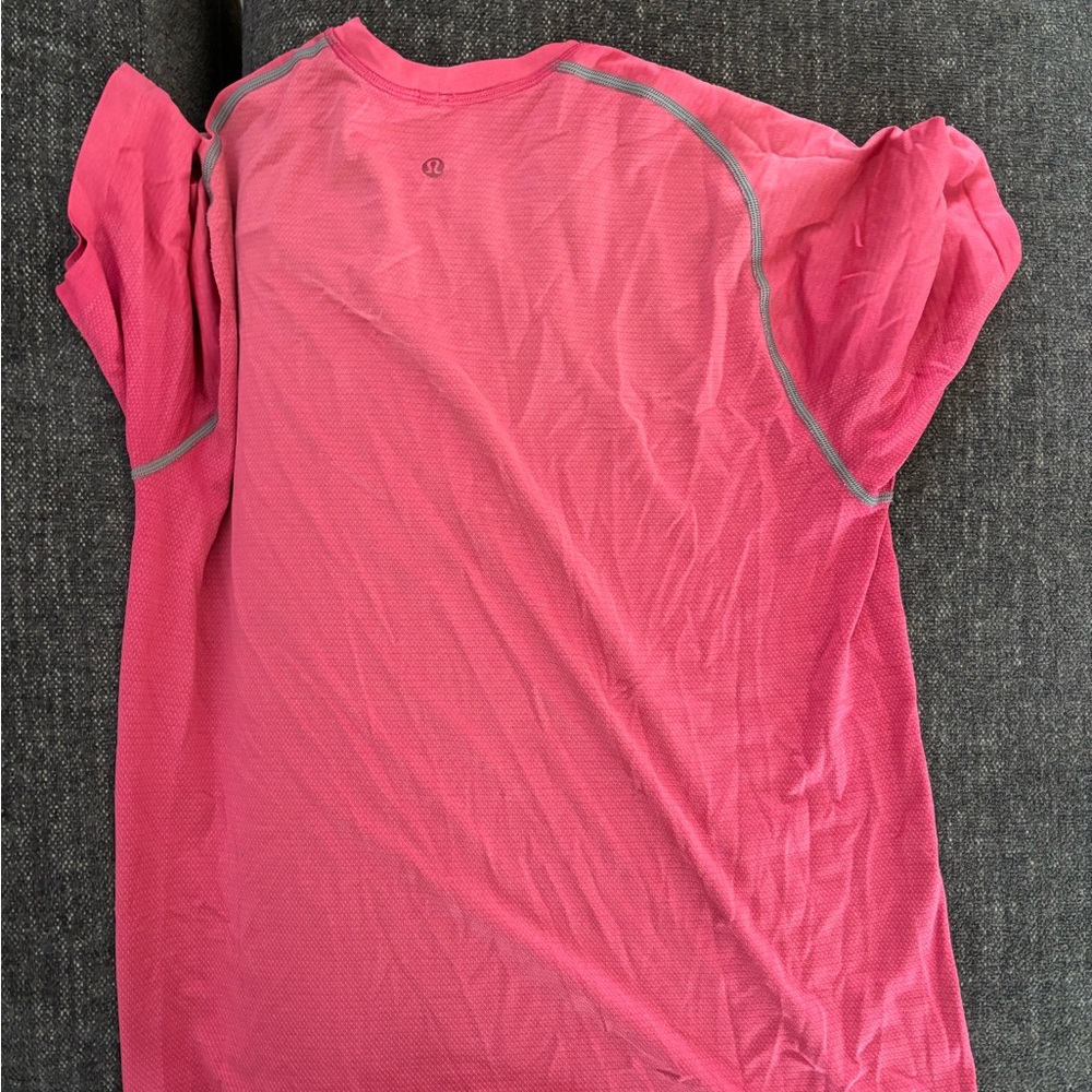lululemon athletica Pink Short Sleeve Tee